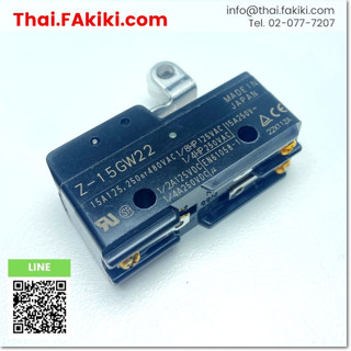 พร้อมส่ง,(A)Unused, Z-15GW22 Micro switch ,ไมโครสวิตช์ สเปค - ,OMRON (66-006-434)