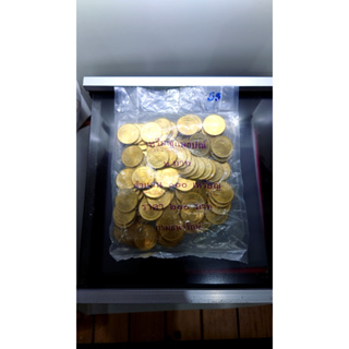 เหรียญยกถุง 100 เหรียญ เหรียญ 2 บาท หมุนเวียน ปี 2555 ไม่ผ่านใช้