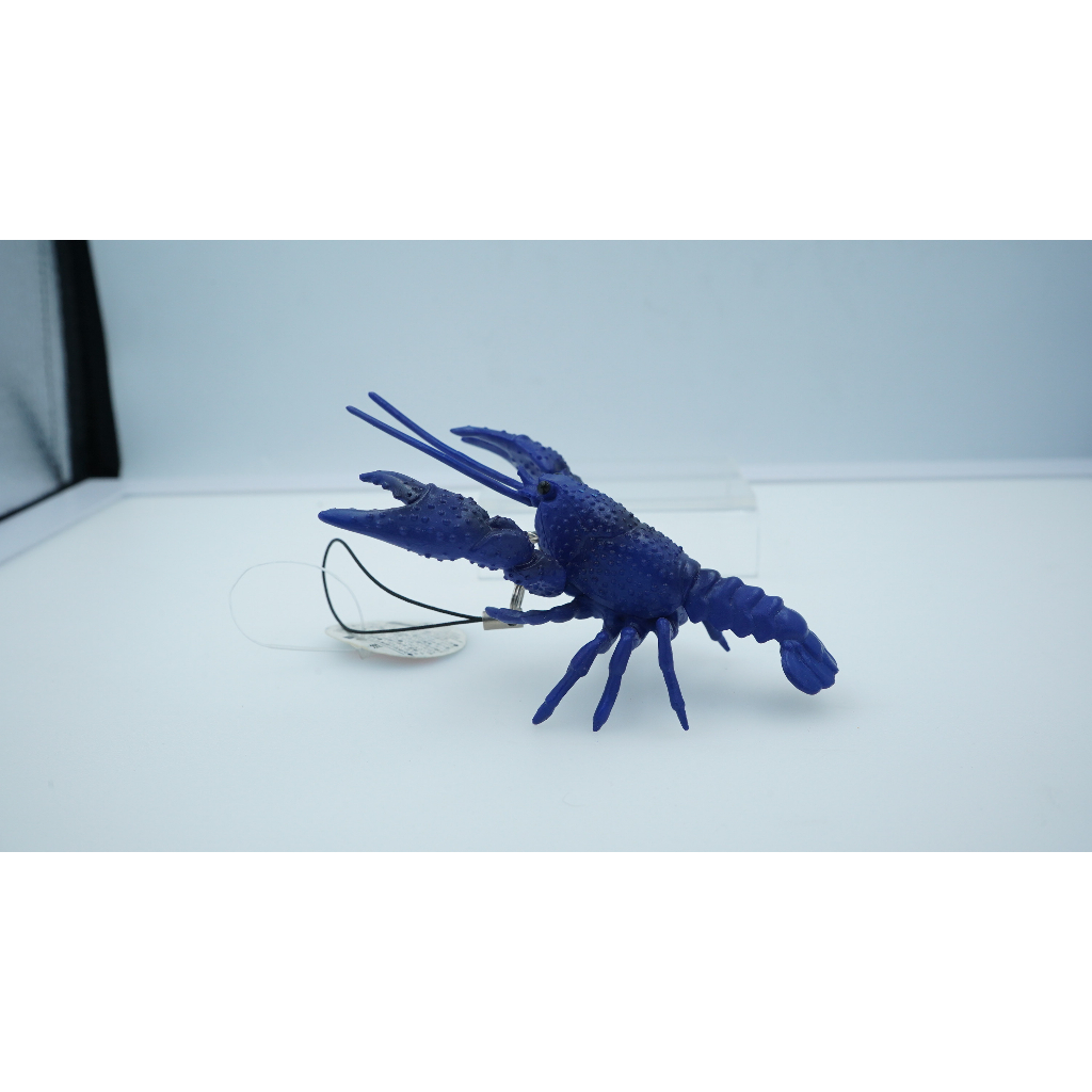 blue-lobster-keychain-japan-vintage-ของสะสม