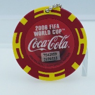 Coca cola world cup FIFA 2006  Keychain Japan Vintage  ของสะสม