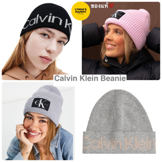 พร้อมส่ง J11หมวกไหมพรม Calvin Klein Beanies มีหลายแบบ หมวกสวยมาก ของแท้💯