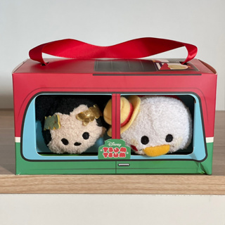 ซูมซูมแพ็คคู่ พร้อมกล่อง Disney Store Tsum Tsum Mickey Donald Italy Gift Box set ลิขสิทธิ์แท้