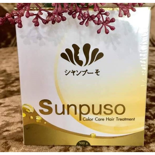 รูปภาพสินค้าแรกของซันปุโซะ Sunpuso Color Hair Treatment คัลเลอร์แคร์ แฮร์ทรีทเม้นท์ 500มล