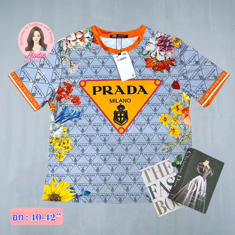 new-พร้อมส่ง-เสื้อยืดคอกลมแขนสั้นแบบสวม-ผ้าไมโครพิมพ์ลาย-งานป้ายzara-ไฮเอน