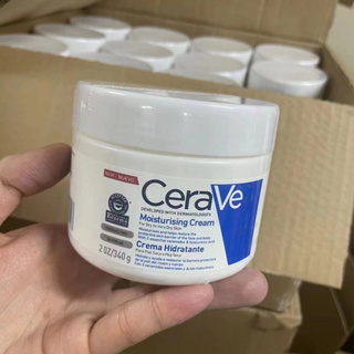 CERAVE Moisturising Cream ครีมบำรุงผิวหน้าและผิวกาย สำหรับผิวแห้ง-แห้งมาก เนื้อเข้มข้น 340g(มอยเจอร์ไรเซอร์)