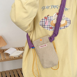 (พร้อมส่ง🌷) Cute Bag กระเป๋าสะพายข้าง ใส่มือถือได้ มีให้เลือกหลายสี