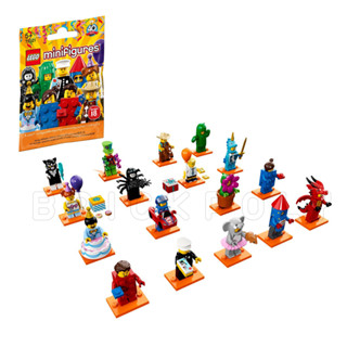 71021 : LEGO Minifigures Series 18 ครบชุด 17 ตัว - พร้อม ตำรวจ ตัวละครลับ (สินค้าถูกแพ็คอยู่ในซองไม่โดนเปิด)