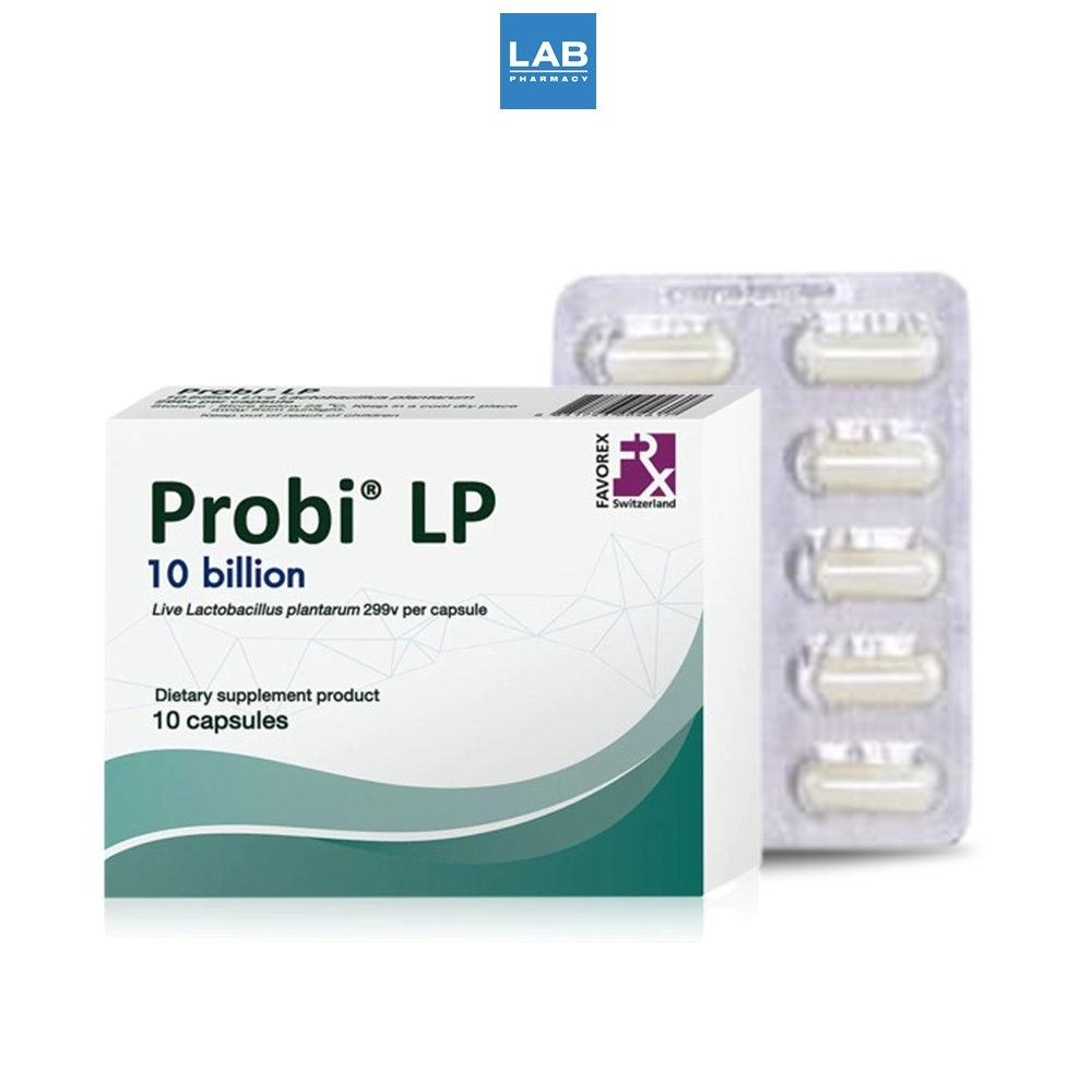 Probi LP Cap 10 Capsules/box - โปรบี แอลพี ผลิตภัณฑ์เสริมอาหารโพรไบโอติ ...