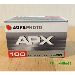 ฟิล์มขาวดำ AGFA APX 100 35mm 135-36 B&W Film ฟิล์มถ่ายรูป ฟิล์ม 135 Agfaphoto