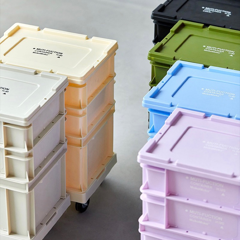 stratified-storage-กล่องเก็บของ-กล่องใส่ของ-3-ชั้น-กล่องเก็บของมีล้อเลื่อน