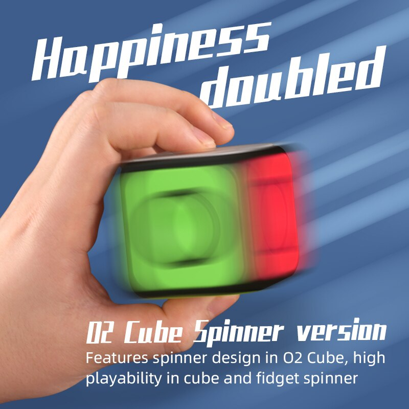 รูบิคสปินเนอร์ O2 Cube Spinner Version | Shopee Thailand