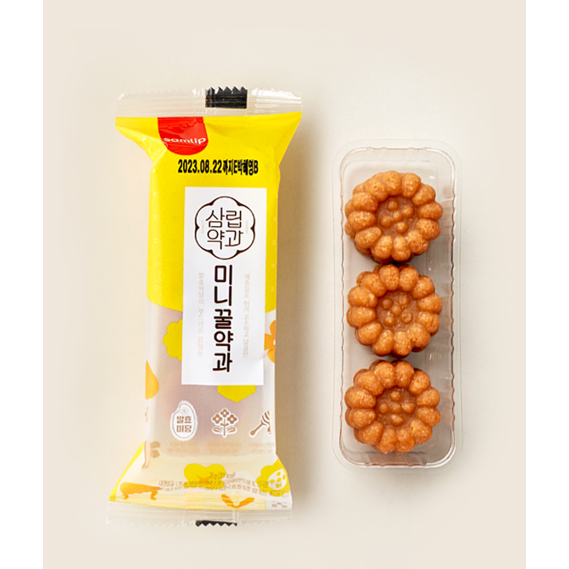 ขนมคุกกี้โบราณจากเกาหลี-ขนมยักกวา-70g-140g-มินิไซส์-คุกกี้อบน้ำผึ้ง-ขนมพื้นเมืองของเกาหลี