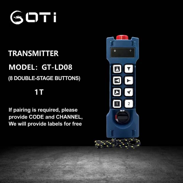 รีโมทเครน-goti-gtld-08-2สปีด-8-ปุ่ม-65-440v-สินค้าในไทย