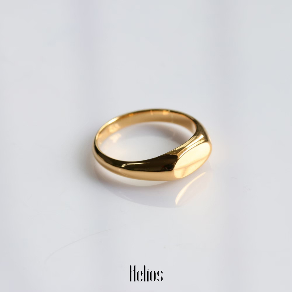 Signet ring - Signature Small เครื่องประดับเงินแท้ 925 Silver | Shopee ...