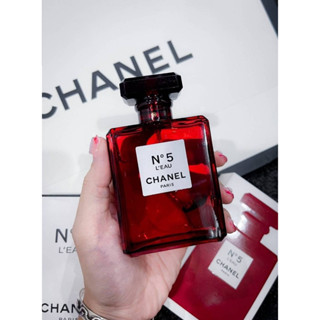 น้ำหอม CHANEL No.5 ขวดแดง CHANEL No.5 Eau De Parfum (Red Edition) น้ำหอมสำหรับผู้หญิง แนวกลิ่น Woody Powdery Floral