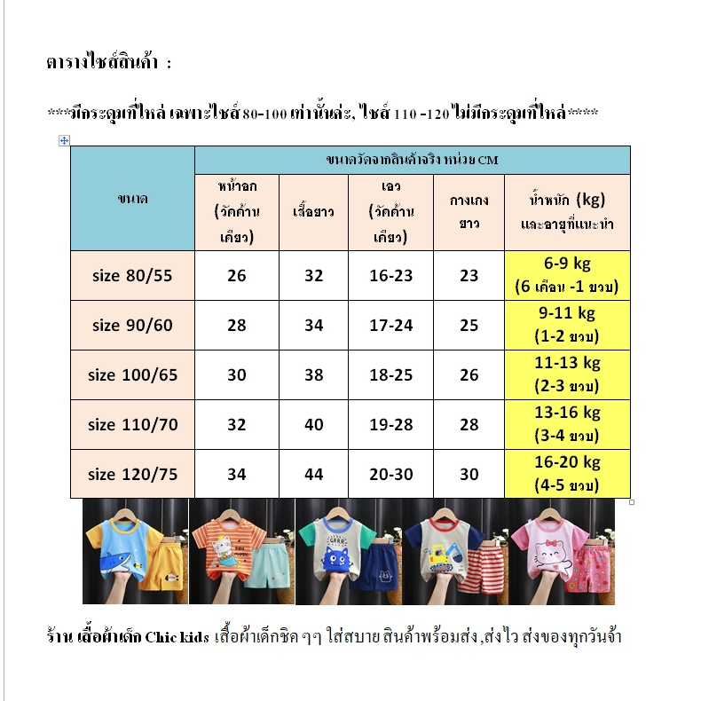 ส่งจากไทย-ชุดเด็กหน้าร้อน-ck027-เสื้อ-กางเกงขาสั้น-ผ้านิ่ม-ลายน่ารัก-มีไซส์-6-เดือน-5-ขวบ-ชุดเซ็ทเด็ก