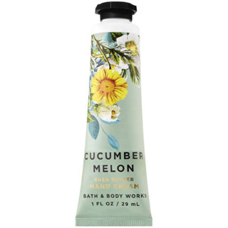 Bath and Body Works CUCUMBER MELON Shea Butter Hand Cream 29ml. ของแท้