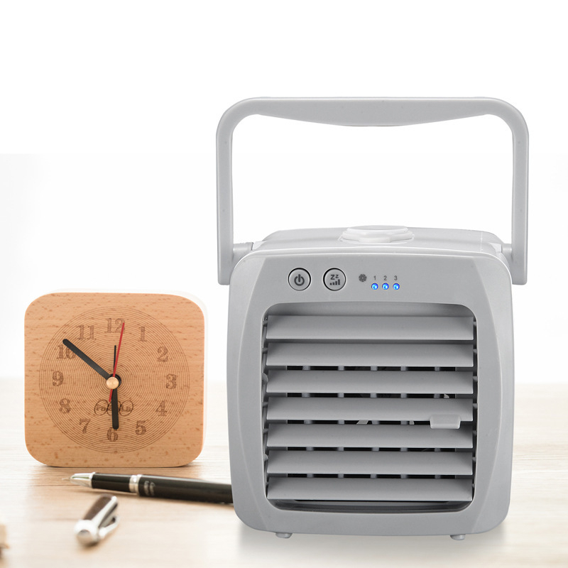 ภาพสินค้าMini air cooler แอร์มินิ เครื่องทำความเย็น,พัดลมพกพา,แอร์เคลื่อนที่,พัดลมไอน้ํา,เครื่องทําความเย็น,ขนาดเล็กพกพาง่าย เก็บ จากร้าน swoan51.th บน Shopee ภาพที่ 1