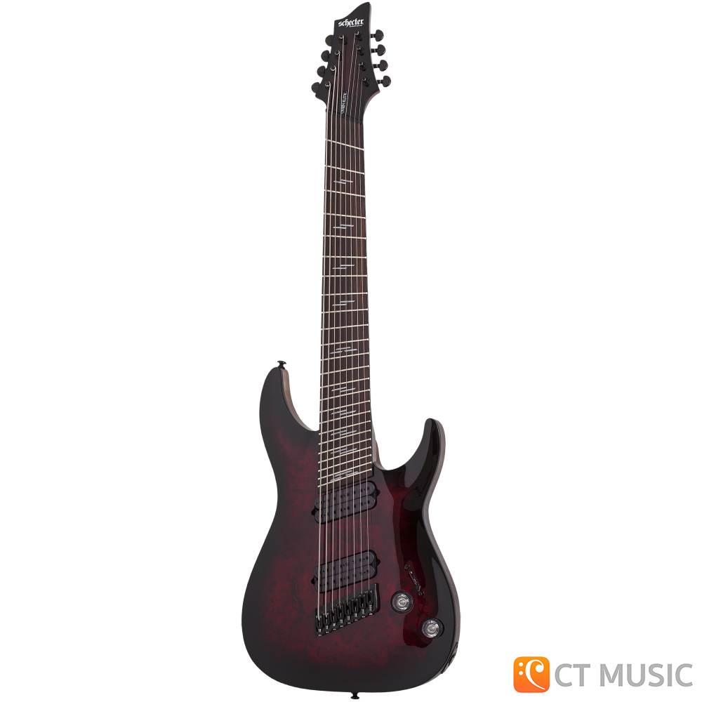 schecter-omen-elite-8-multiscale-กีตาร์ไฟฟ้า-แถมฟรีกระเป๋า-schecter