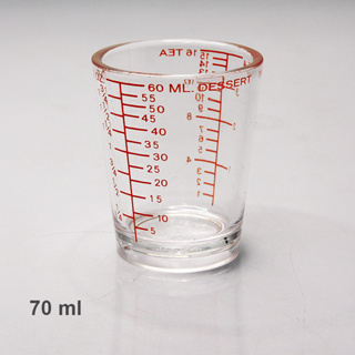 ( WAFFLE ) แก้วตวง ถ้วยตวง พลาสติก 2 ออนซ์ รหัสสินค้า 1610-566