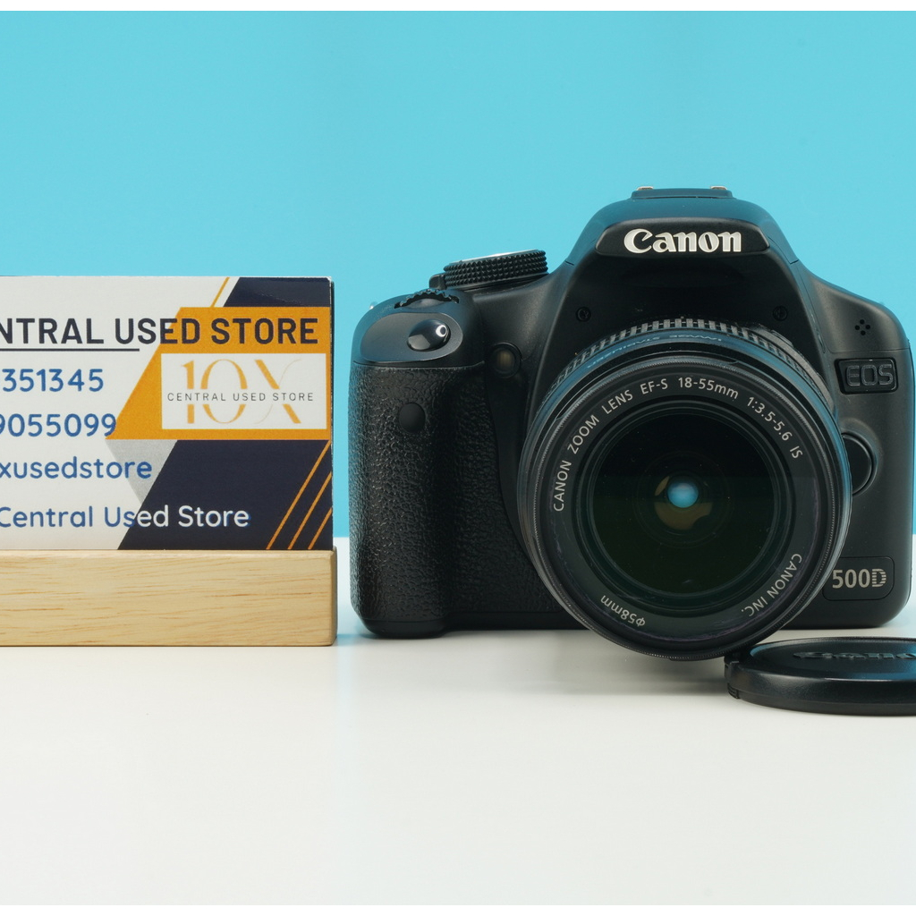 Canon EOS 500D พร้อม Lens Kit 18-55 mm สภาพดี ถ่ายภาพความละเอียดสูงได้ ...