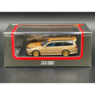 Zoom 1:64 / Stagea  Indonesia special excllusive WC34 260RS Wagon. Golden color.​