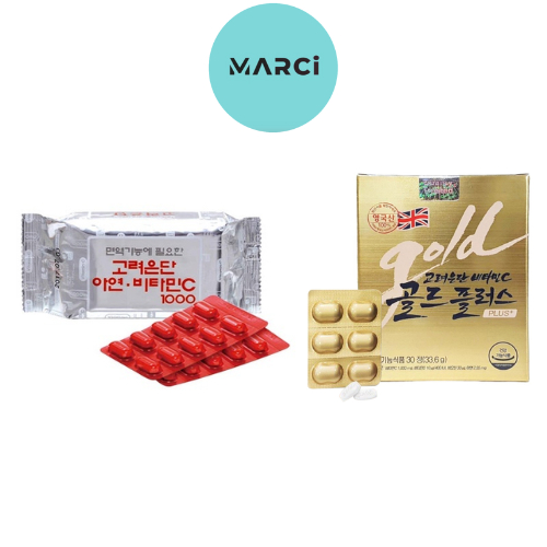 ภาพหน้าปกสินค้าวิตามินซีอึนดัน Korea Eundan Gold Vitamin C 30 เม็ด / Korea Eundan Vitamin C 1000 mg 60 เม็ด