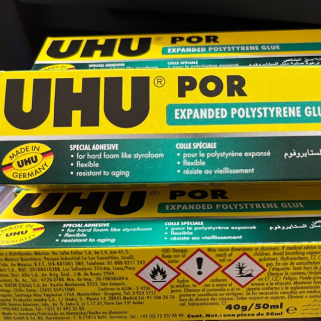 กาวติดโฟม-uhu-por-50ml-สำหรับติดโฟม