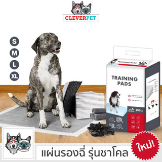 [พร้อมส่ง🇹🇭] DOG TRAINING PAD แผ่นรองฉี่ชาโคล แผ่นรองฉี่สุนัข แผ่นรองฉี่แมว ซึมดี เก็บกลิ่น CleverPet