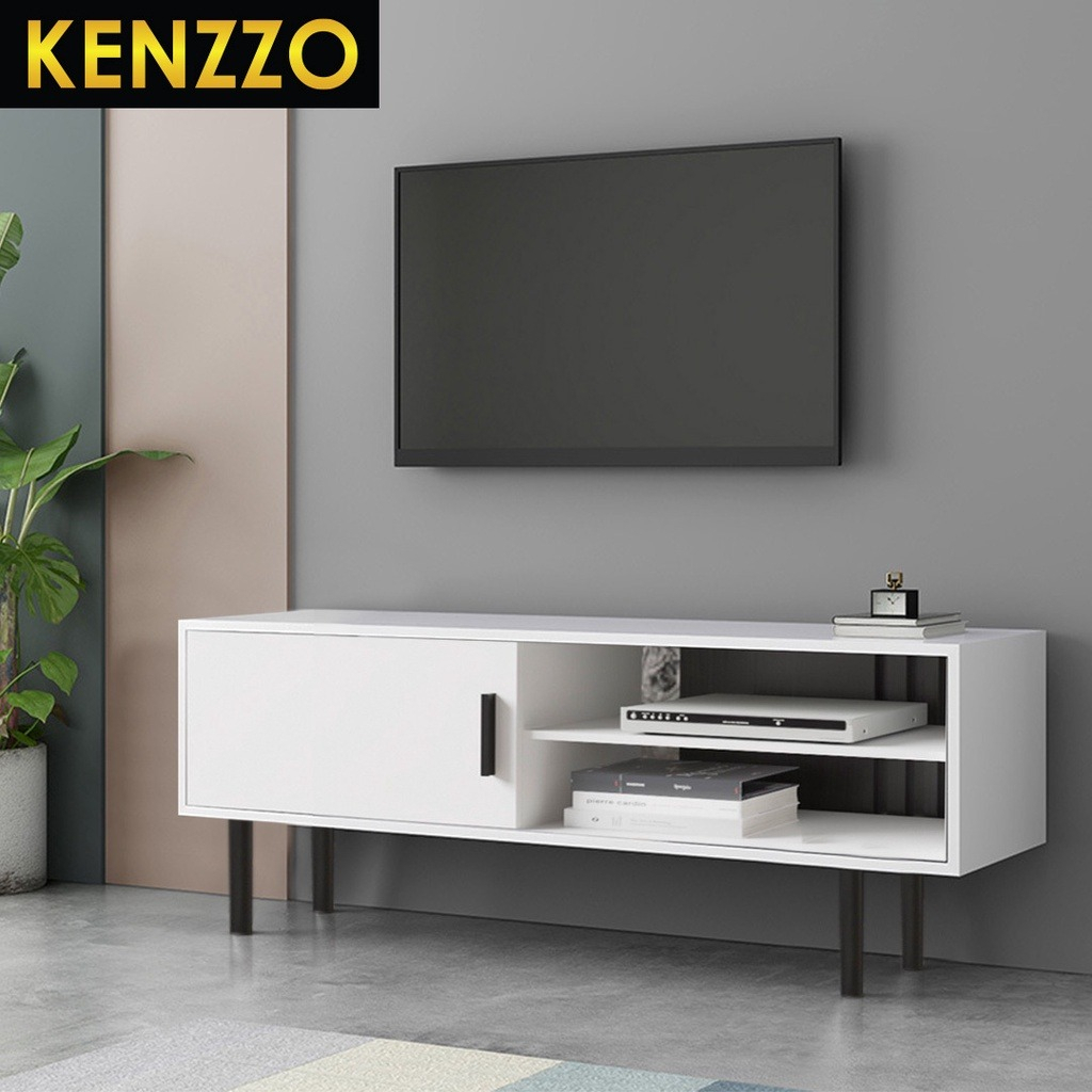 พร้อมส่ง-kenzzo-ชั้นวางทีวี-ตู้วางทีวี-ชั้นวางของ-โต๊ะกลาง-มินิมอล-tv-cabinet-tv-rack-coffee-table