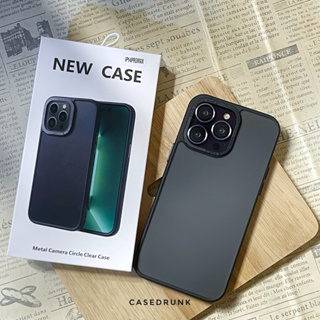 🔥🇹🇭 New Case Matte เคสผิวด้าน ขอบกล้องอลูมิเนียม เคสสำหรับไอโฟน 14Promax 14Pro 14 13Promax 13Pro 13 12Promax 12Pro 12 11