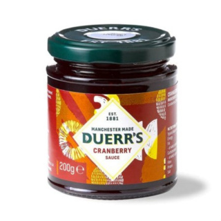 Duerrs Manchester Made Cranberry Sauce 200 g. - ดูเออร์ แครนเบอร์รี่ ซอส 200 กรัม