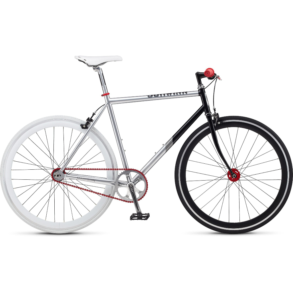 SCHWINN MADISON รถจักรยานฟิคเกียร์ FIXED GEAR ไซส์ xs cm สีเทาตัด