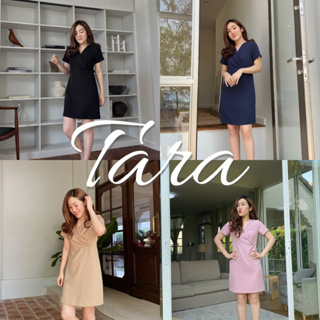 93FAVORS| "Tara" เดรสทำงาน เดรสแขนสั้น