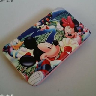 กระเป๋า 3in1 ใส่ มือถือ ใส่เงิน ใส่นามบัตร ในใบเดียวคะ มือถือไม่เกิน 5.5 นิ้ว ใส่ได้ค่ะ ลาย มิกกี้เม้าส์ Mickey mouse