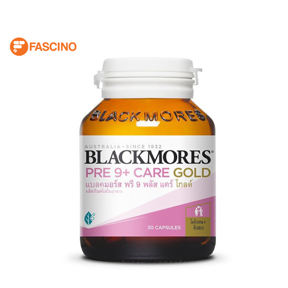 blackmores-pre-9-care-gold-แบลคมอร์ส-พรี-30-แคปซูล
