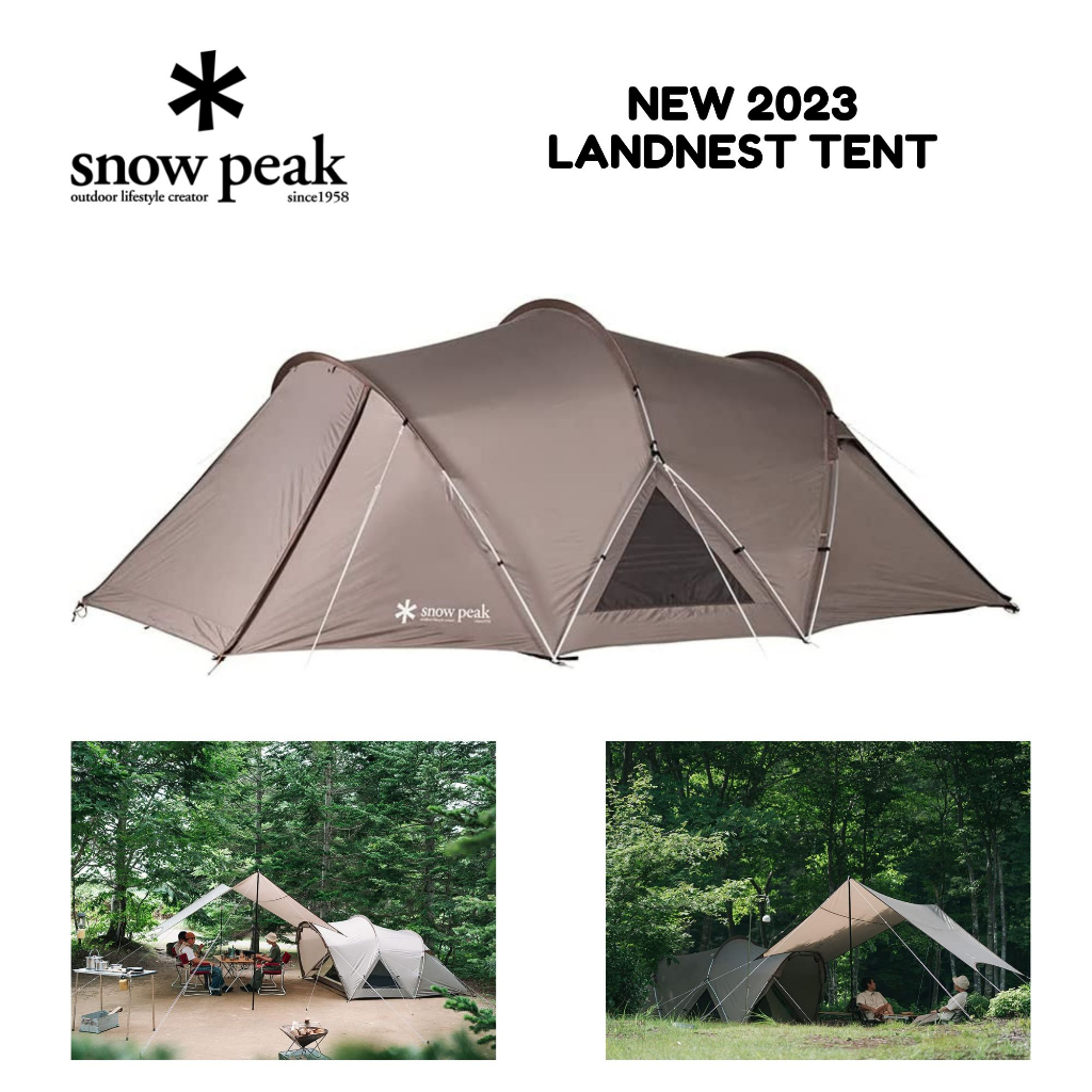(????????????????????????) Snow Peak Landnest Tent M Dome / Tarp New 2023 Shopee Thailand