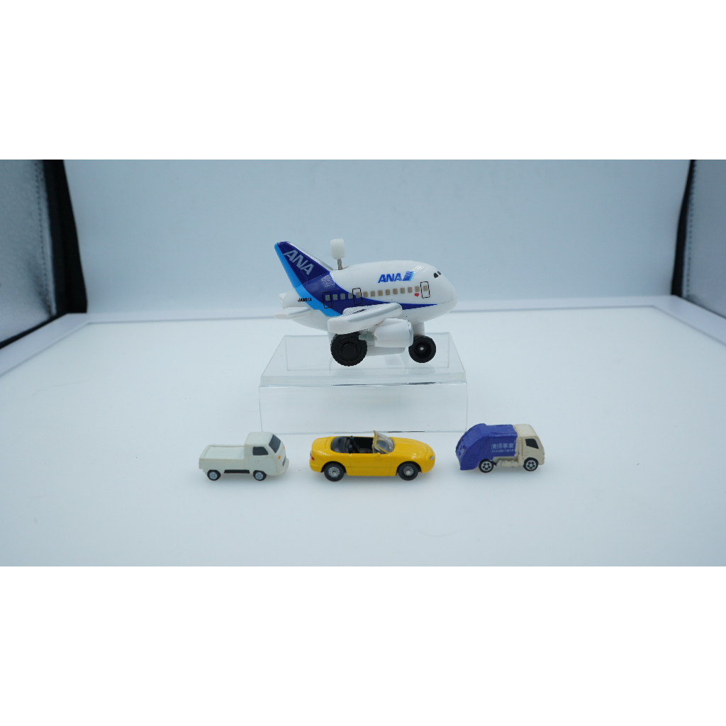 lot-4pcs-japan-airline-airplane-ana-model-collectible-japan-vintage-ของสะสม