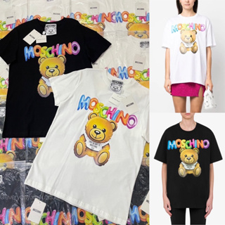 “Moschi T- Shirt”🧸🌈(320฿ฟรีส่ง) เสื้อยืดแบรนด์ดัง รุ่นใหม่ งานชนช็อปเลยค้า ดีเทลสกรีนลายโลโก้ติดชัดทนแน่น valen