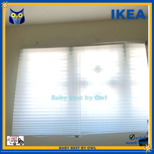 ikea-พร้อมส่ง-มู่ลี่-ม่านจีบ-พร้อมติดตั้ง-ไม่ต้องเจาะ-ทึบ-โปร่งแสง-ผ้าม่าน-ม่านมู่ลี่-อุปกรณ์ตกแต่งบ้าน