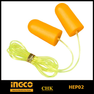 INGCO ปลั๊กอุดหู ลดเสียง (พียูโฟม) รุ่น HEP02 ( Ear Plug ) โฟมอุดหู โฟมลดเสียง