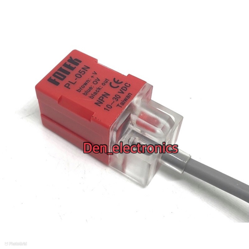 pl-05n-ชนิดnpn-no-pl-05p-ชนิดpnp-no-sensor-เซ็นเซอร์-จับโลหะ-3สาย-10-30vdc-fotek