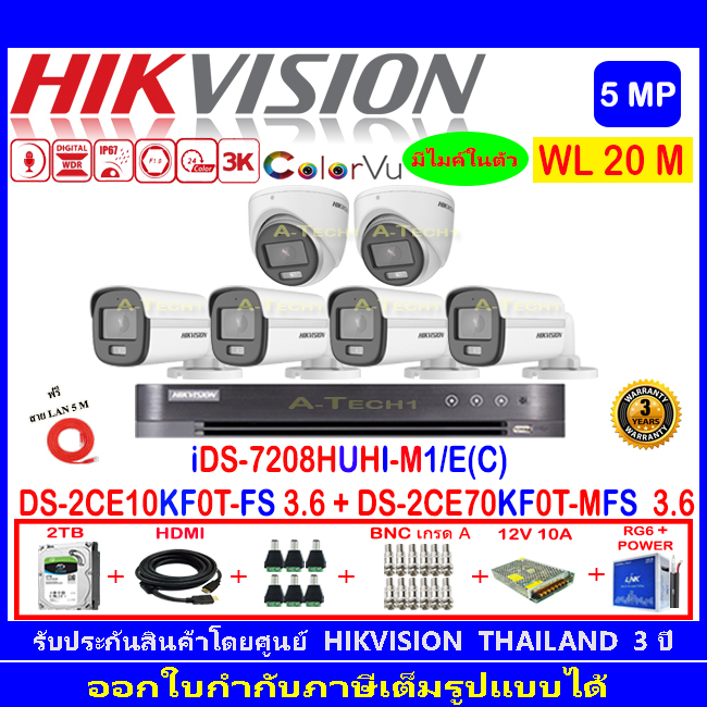 กล้องวงจรปิด-hikvision-colorvu-3k-รุ่น-ds-2ce70kf0t-mfs-3-6mm-2-ds-2ce10kf0t-fs-3-6mm-4-ids-7208huhi-m1-e-2h2sjb-ac