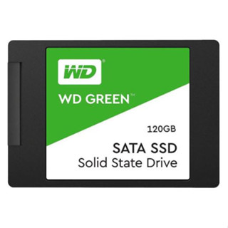 SSD (เอสเอสดี) 2.5 SATA 120.GB WD Green ใช้งานปกติ