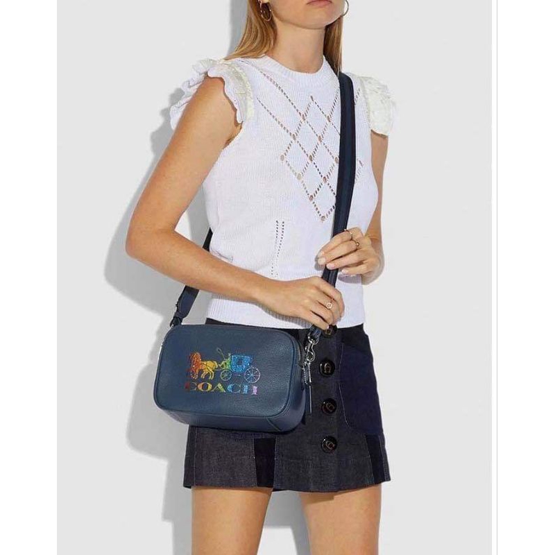 COACH F76767 RAINBOW JES CROSSBODY Shopee Thailand
