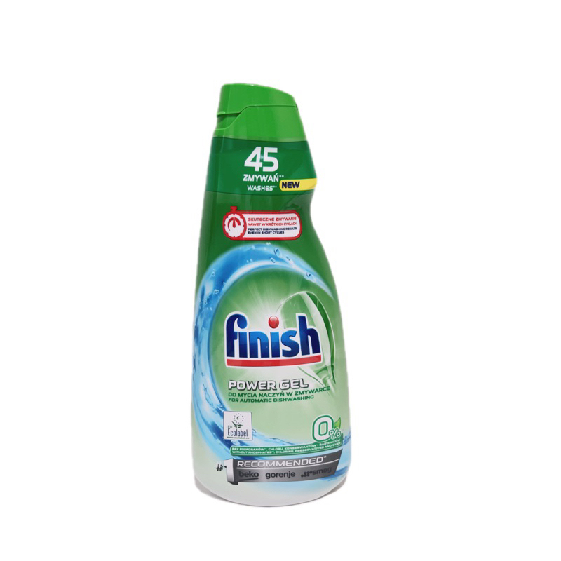Finish ฟินิช All in 1 Max gel 0 Dishwasher Fast Dissolving Regular Original น้ำยาล้างจานสำหรับ