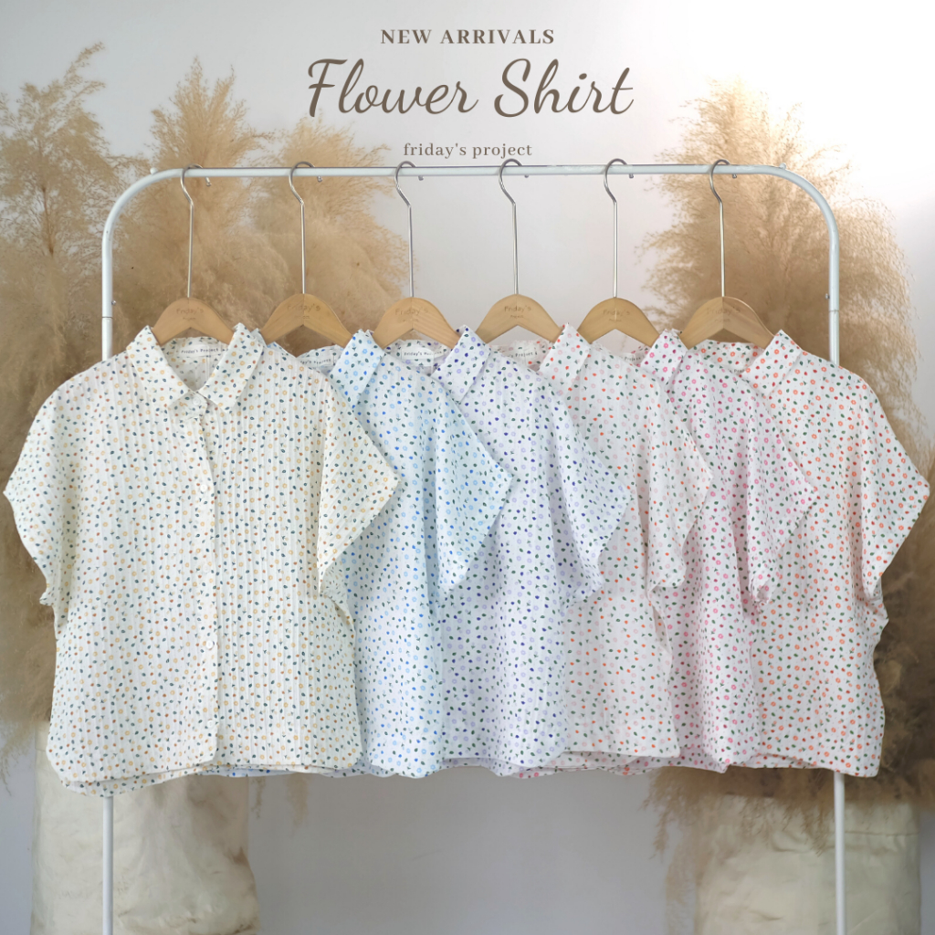 Green Flower Patched Exposed Seam Bracelet Sleeve Oversized T Shirt
