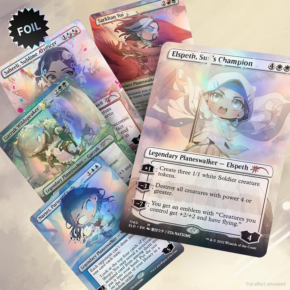 MTG] Secret Lair Li'l'ler WALKER Foil | Shopee Thailand
