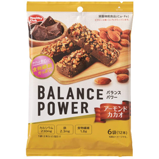 Healthy Club balance power almond cocoa taste 6 bags X10 pieces