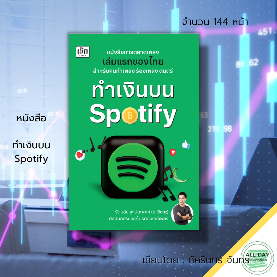 หนังสือ-ทำเงินบน-spotify-ธุรกิจ-การตลาด-การตลาดออนไลน์-ศิลปินอิสระ-การอัพเพลงบนโซเชียล-แพลทฟอร์ม-spotify